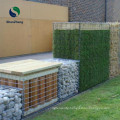 Square Hole Welded gabion box for home garden  wall gabion beach